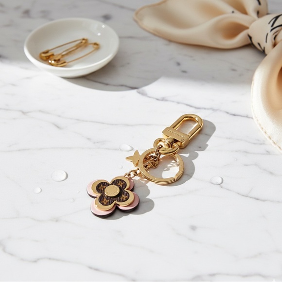 Louis Vuitton Blooming Flowers BB Bag Charm/Key Holder - Picture 4 of 11